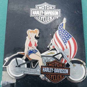 Harley-Davidson Pinup Brooch Pin